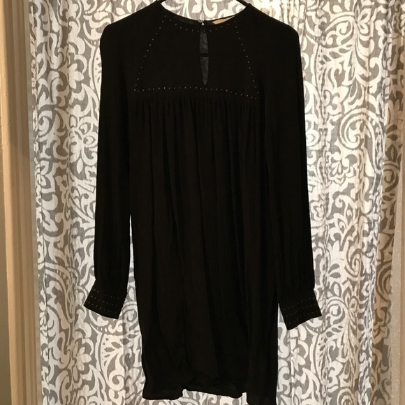 H&M Long Sleeved Black Dress/Tunic - Picture 1 of 5